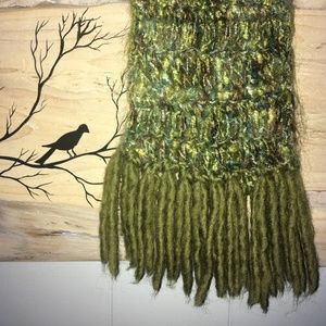 Hand crocheted scarf